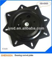 SD-0303 360 degree ball bearing lazy susan/swivel plate/ revolvable plate/swivel turntable