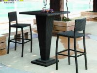 Rattan coffee table