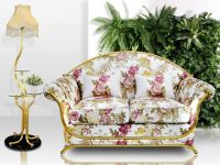 Royal Golden Aluminium Frame Luxury Classic Design European Style Elegant Living Room Home Furniture Sofa Malaysia