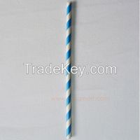 142-13-006, Striped drinking straw, party accessories, disposable paper straw