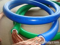 Double PVC welding cable for welding machine