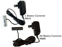 Battery To Electric Converter. Converts AA battery to electric. Converts C battery to electric.