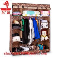 Folding non woven fabric wardrobe hot sale