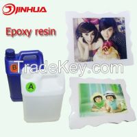 clear epoxy resin AB adhesive for photo frame