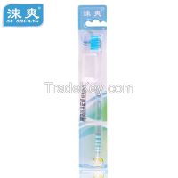 Superior Orthodontic toothbrush, V shaped cutting, soft brislte, suitable for the cleaning of orthodontic appliance