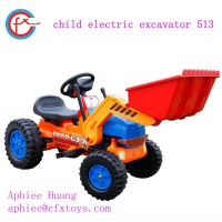 6v electric toy car ride on excavator for children outdoor