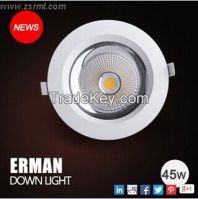 Matte White Dimmable Downlight in Cool White