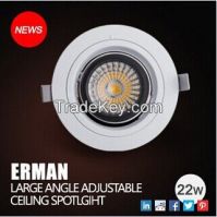 Matte White Dimmable Downlight in Cool White