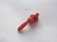 Invisible slider for nylon zipper