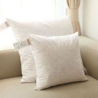 Rose white duck  feather&down cushion inner