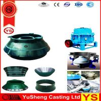 manganese steel cone crusher spare parts