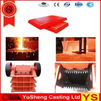 jaw crusher plate, jaw plate, jaw plates