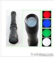 Flashlight type four band uniform light field exploration light multi