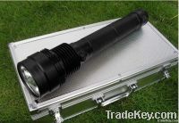 HID4000l lumens flashlight 50W38W hernia flashlight zoom the brightest