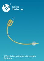 3-Way Foley Catheter with Single Balloon