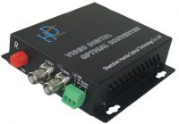 2-Channel BNC to fiber Optical video Converter of surveillance camera