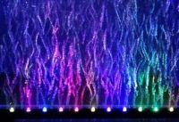 LED Airstone Bubble Light 55cm,19beads, RGB slow flash