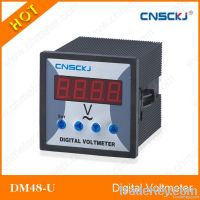 DM48-U Single Phase digital voltmeter ac voltmeter