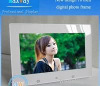 New design 10 inch digital picture frame