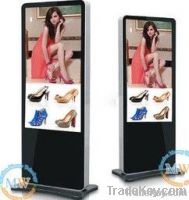 Multi-zone display and slim type 55 inch floor stand indoor lcd advert