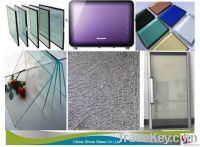 glass panel for home appliance