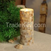 LED Pillar Candle (Real Wax)