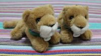 plush promotion lion keychain