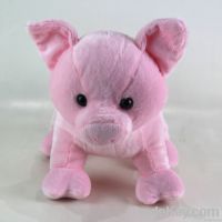 Funny pig teddy bear