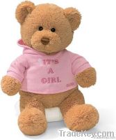 Cute style plush floppy teddy bear