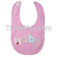 Hot sell promotion custom terry cloth waterproof bib