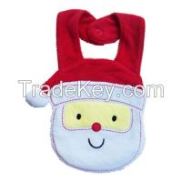 promotion cheap custom christmas baby bib