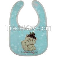 Hot sales! Top quality baby bib plastic back