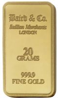 Baird - 20 Gram Gold Bar