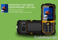 IP68 3G Rugged Smart Phone Wtih CE RoHS Certification