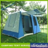 big family tent two rooms one parlour double layer family camping tent