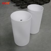China Manufacturer Artificial Stone Basin Solid Surface Bathroom Furniture Factory Directly 
