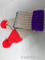 Fashion knitting scarf