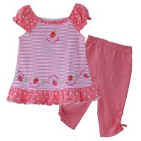 MQBABY Red Rose Strawberry Coat/Trousers