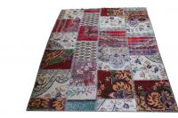 Handmade Turkish Natural Patchwork Carpet