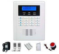 GSM-9100 Dual Network GSM & PSTN Security Alarm System 101 Zones Voice Intercom LCD Display