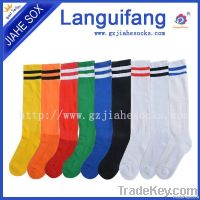 football cotton socks soccer stockings striped sock