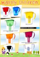 Supply High Quality and Low Price Water Filter  Pitcher/Jug With Fine Workmanship and High Filtered Effect