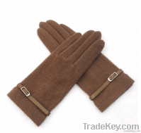 Women's Cashmere Gloves With Pimp