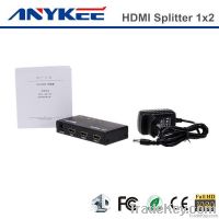 3D HD 1080P 1X2 1*2 2 ports HDMI splitter