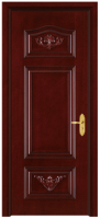 economical interior PVC wooden door design