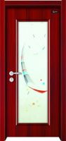 Glass interior PVC door  (Top quality,quickly lead time.Reasonable price)