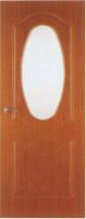 mdf interior wood doors with glasses