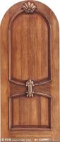 Solid Wood White Interior Door