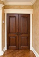beautiful antique wooden door