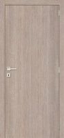 Melamine flush door - grey stained oak